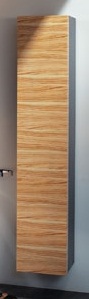 KEUCO (Edition 300) Высокий шкаф 35х180 см (корп. белый, фронт olive, петли справа, полки+ящик+корз)