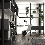 Кабинет, коллекция "Лофт" (арт. 067)