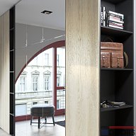 Шкаф-купе, коллекция "Метрополитан" (арт. 083)