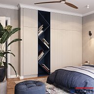 Шкаф, коллекция "Сантори" (арт. 092)