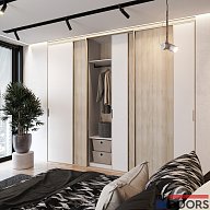 Шкаф-купе, коллекция "Седименти" (арт. 091)