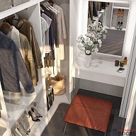 Гардеробная, коллекция "Лайт А" (арт. 056)