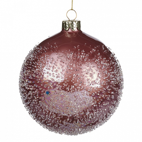 Елочное украшение "ШАР" цв. роз. 31700