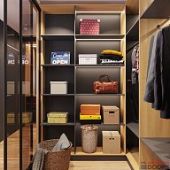 Гардеробная, коллекция "Лайт А" (арт. 075)