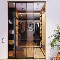 Гардеробная, коллекция "Лайт А" (арт. 075)