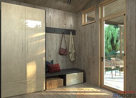 Шкаф, коллекция "Метрополитан" (арт. 047)