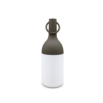 Lampe Bouteille White/Olive gray