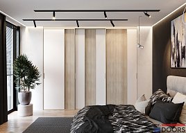 Шкаф-купе, коллекция "Седименти" (арт. 091)